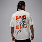 ★Nike★ Jordan Brooklyn Oversized Graphic T-Shirt M Starfis Jordan - Jordan Brooklyn Oversized Graphic Short Sleeve Crew